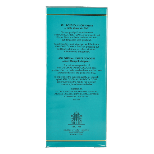 4711 Eau de cologne flacon 300 Milliliter