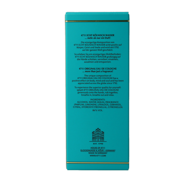 4711 Eau de Cologne flacon 50ml