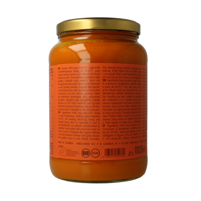 Red palm oil organic 1600 Millilitres