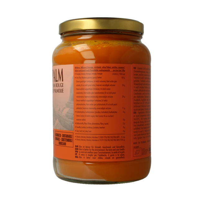 Red palm oil organic 1600 Millilitres