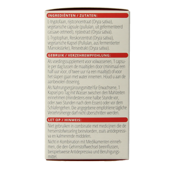 Vitals L-Tryptofan 60 Kapsułek