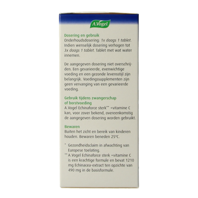 Echinaforce fuerte + vitamina C 45 comprimidos