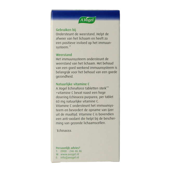 Echinaforce fuerte + vitamina C 45 comprimidos