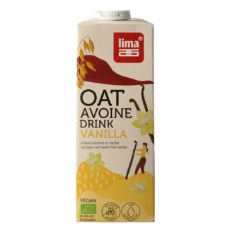 Lima Lima Oat drink vanilla organic 1 Litre