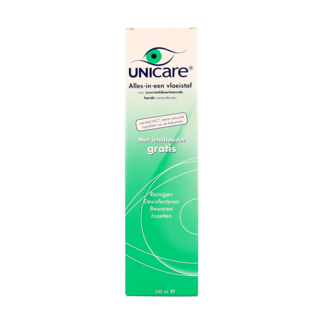 Unicare Unicare Alles-in-ein-Flüssigkeit für harte Kontaktlinsen 240 Milliliter
