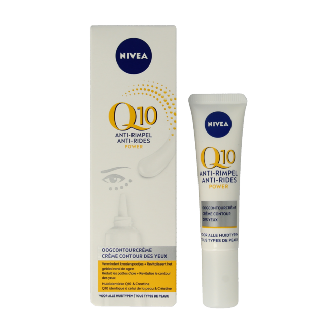 Nivea Q10 Power Crema Contorno Occhi Antirughe 15 Millilitri