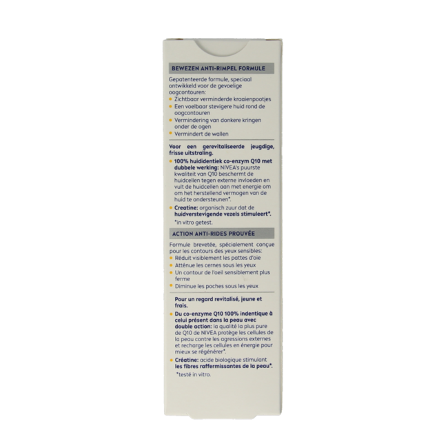 Nivea Q10 Power Crema Contorno de Ojos Antiarrugas 15 ml