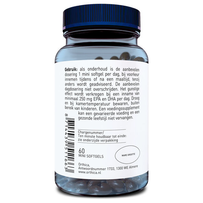 Orthica Co-enzym Q10 30 60 cápsulas blandas