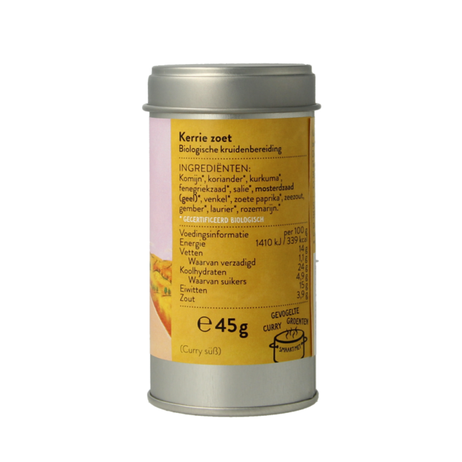 Sonnentor Curry süß bio 45 Gramm