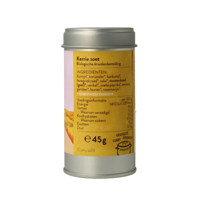 Sonnentor Sweet Curry organic 45 Gram