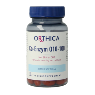 Orthica Co-enzym Q10 100 30 Softgels