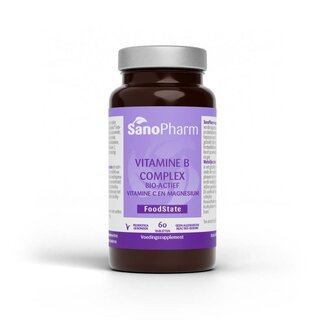 SanoPharm Vitamine B complex & C & magnésium 60,00 comprimés