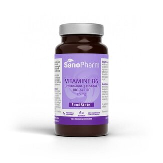 SanoPharm SanoPharm Vitamina B6 piridossal-5-fosfato 30mg 60 Compresse