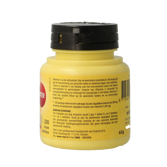 Vitamina C 70 mg comprimido masticable 200 comprimidos masticables