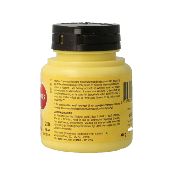 Vitamine C 70mg kauwtablet 200 Kauwtabletten