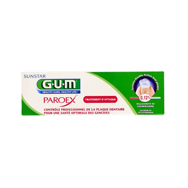 Dentifricio GUM Paroex 75 Millilitri