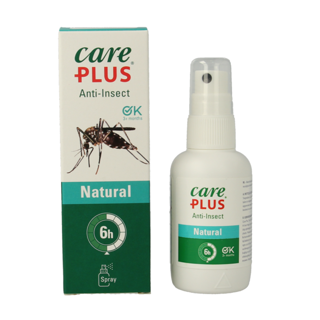 Care Plus naturalny spray przeciw owadom 60 mililitrów