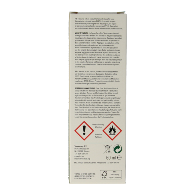 Care Plus Anti-Insekten-Naturspray 60 Milliliter