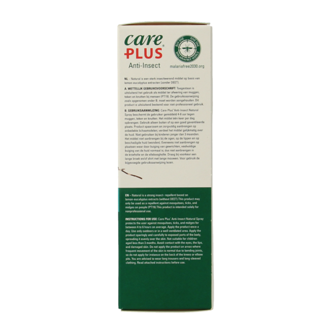 Care Plus Anti insect natural spray 60 Millilitres