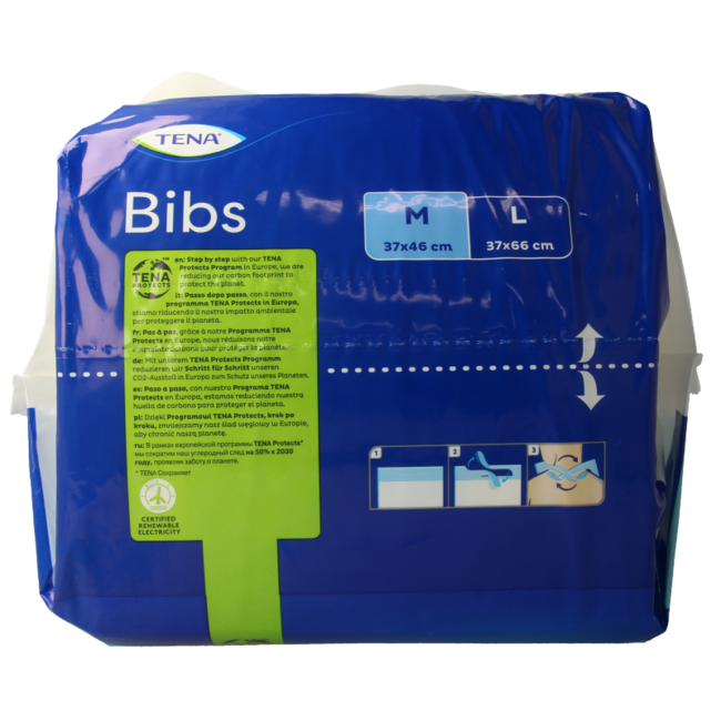 Tena Bibs 37 x 46cm 150 Pieces