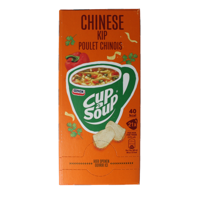 Soupe au poulet chinoise 21 Sachets