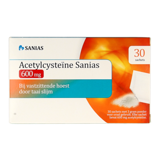 Sanias Acetilcisteina 600 mg bustine 3 grammi 30 Bustine