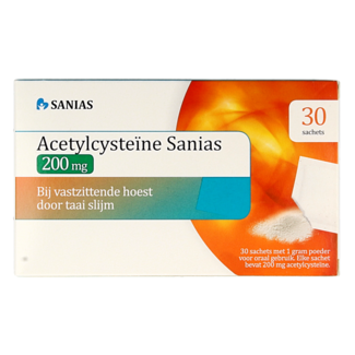 Sanias Sanias Acetylcysteine 200mg 30 Sachets