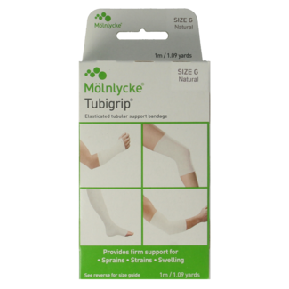Tubigrip Tubigrip Benda Tubolare Elastica G 1m x 12cm 1524 bianca 1 Pezzo