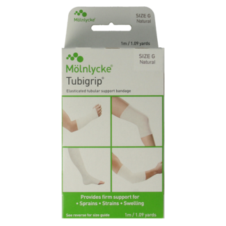 Tubigrip Tubigrip Elastyczny bandaż rurowy G 1m x 12cm 1524 biały 1 szt.