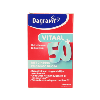 Dagravit Vitaal 50+ blister 60 Tabletten