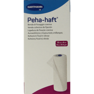 Hartmann Hartmann Pehahaft elastisch windsel 4m x 10cm 1 Stuks