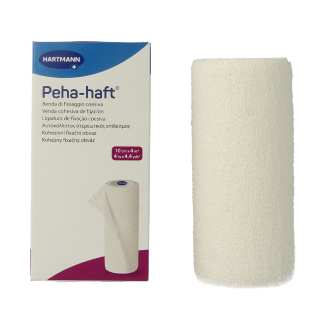 Hartmann Pehahaft Elastic Bandage 4m x 10cm 1 Piece