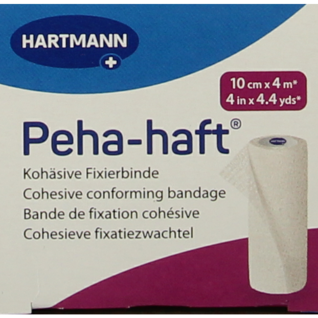 Hartmann Pehahaft venda elástica cohesiva 4m x 10cm 1 unidad