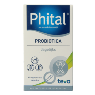 Phital Probiotyki codzienne 60 Kapsułek wegetariańskich