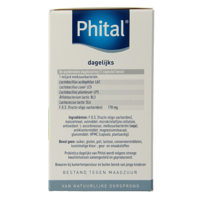 Probiotica daily 60 Cápsulas vegetarianas