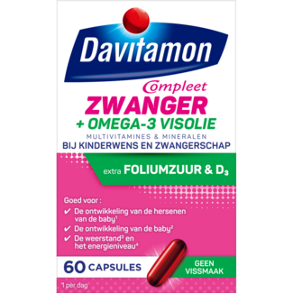 Davitamon Compleet zwanger plus visolie 60 Kapseln