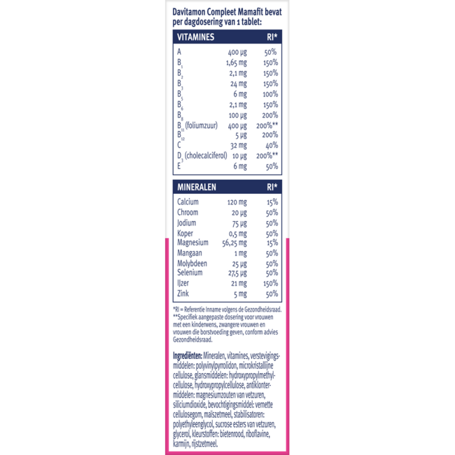 Mama fit 60 compresse