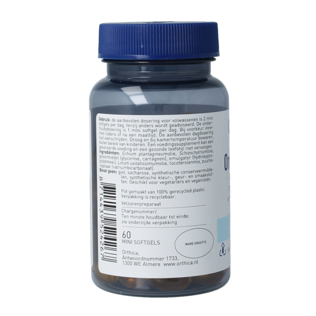 Omega 3 vegano 60 cápsulas blandas