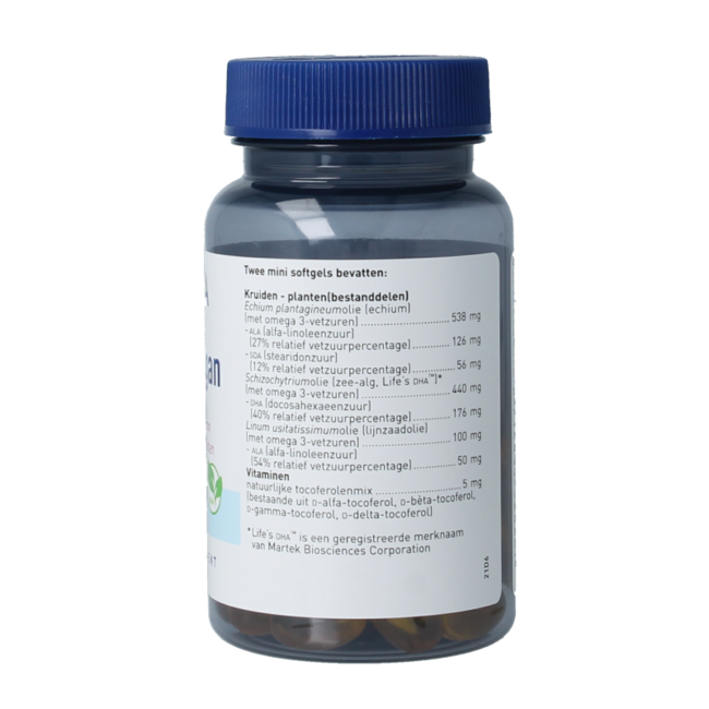 Omega 3 vegan 60 cápsulas blandas