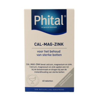 Phital Phital Cal mag zinc 60 Tablets