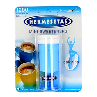 Hermesetas Süßstofftabletten 1200 Stück