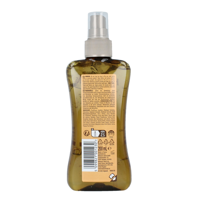 Aceite Hawaiian Tropic Protect SPF20 200 mililitros