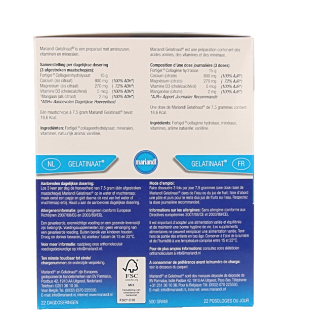 Classic (gelatinaat) 500 Gram