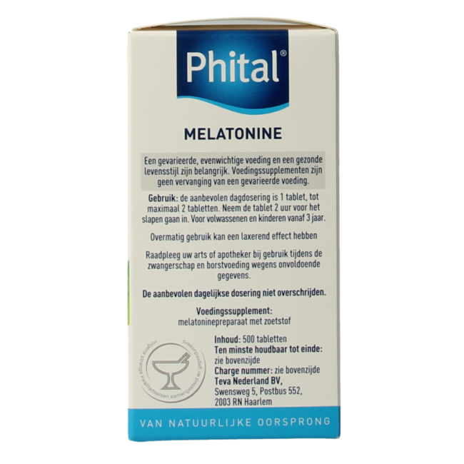 Melatonine 0.1 mg 500 Tabletten