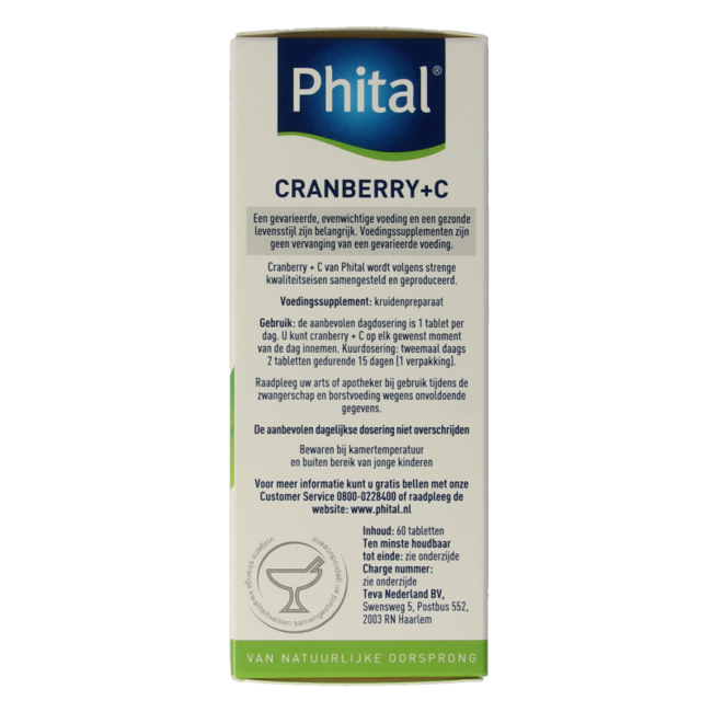 Cranberry + C 60 Comprimidos