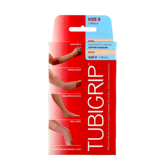 Tubigrip Elastischer Schlauchverband D beige 1546 1 Stück
