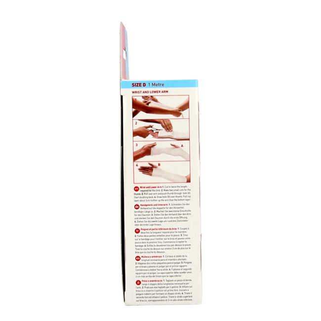 Elastic tubular bandage D beige 1546 1 Piece