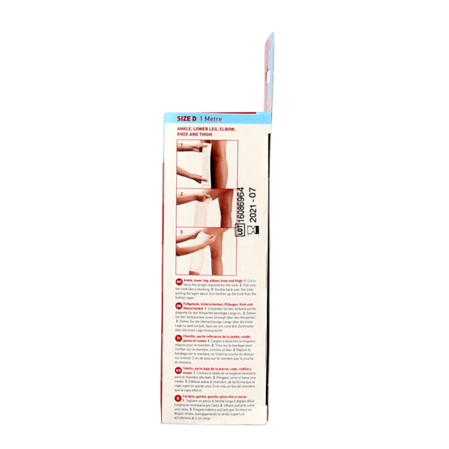 Bandage tubulaire élastique D beige 1546 1 pièce