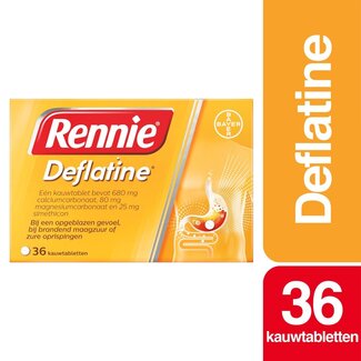 Rennie Deflatine 36 Tablets