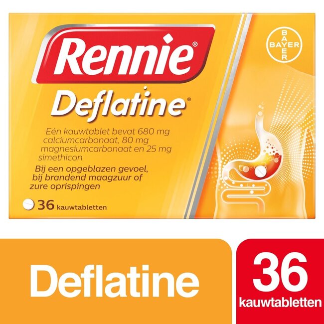 Deflatine 36 Tablets